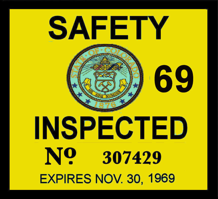 (image for) 1969 Colorado inspection